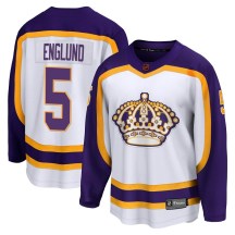 Men's Fanatics Branded Los Angeles Kings Andreas Englund White Special Edition 2.0 Jersey - Breakaway