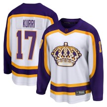 Men's Fanatics Branded Los Angeles Kings Jari Kurri White Special Edition 2.0 Jersey - Breakaway
