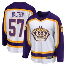 Men's Fanatics Branded Los Angeles Kings Mikhail Maltsev White Special Edition 2.0 Jersey - Breakaway