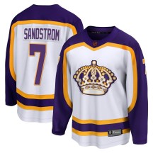 Men's Fanatics Branded Los Angeles Kings Tomas Sandstrom White Special Edition 2.0 Jersey - Breakaway