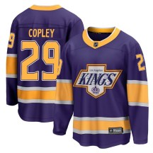 Men's Fanatics Branded Los Angeles Kings Pheonix Copley Purple 2020/21 Special Edition Jersey - Breakaway