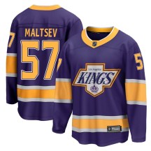 Men's Fanatics Branded Los Angeles Kings Mikhail Maltsev Purple 2020/21 Special Edition Jersey - Breakaway