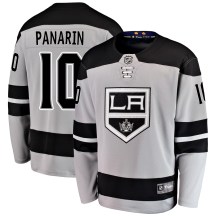 Youth Fanatics Branded Los Angeles Kings Artemi Panarin Gray Alternate Jersey - Breakaway