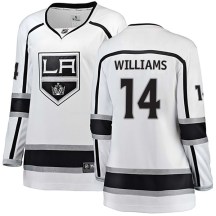 Women's Fanatics Branded Los Angeles Kings Justin Williams White Away Jersey - Breakaway