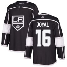 Men's Adidas Los Angeles Kings Eddie Joyal Black Home Jersey - Authentic