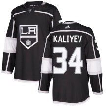 Men's Adidas Los Angeles Kings Arthur Kaliyev Black Home Jersey - Authentic