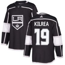 Men's Adidas Los Angeles Kings Brian Kilrea Black Home Jersey - Authentic