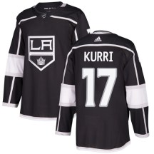 Men's Adidas Los Angeles Kings Jari Kurri Black Home Jersey - Authentic