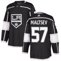 Men's Adidas Los Angeles Kings Mikhail Maltsev Black Home Jersey - Authentic