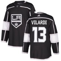 Men's Adidas Los Angeles Kings Gabriel Vilardi Black Home Jersey - Authentic