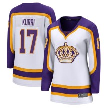 Women's Fanatics Branded Los Angeles Kings Jari Kurri White Special Edition 2.0 Jersey - Breakaway