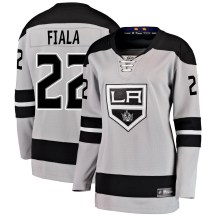 Women's Fanatics Branded Los Angeles Kings Kevin Fiala Gray Alternate Jersey - Breakaway