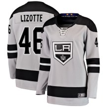 Women's Fanatics Branded Los Angeles Kings Blake Lizotte Gray Alternate Jersey - Breakaway