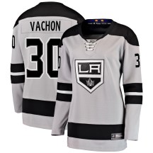 Women's Fanatics Branded Los Angeles Kings Rogie Vachon Gray Alternate Jersey - Breakaway