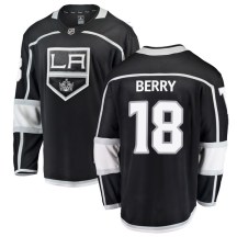 Men's Fanatics Branded Los Angeles Kings Bob Berry Black Home Jersey - Breakaway