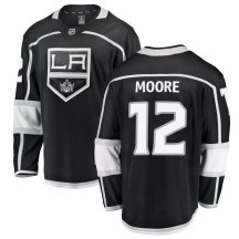 Men's Fanatics Branded Los Angeles Kings Trevor Moore Black Home Jersey - Breakaway