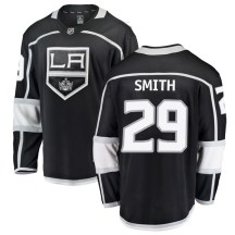Men's Fanatics Branded Los Angeles Kings Billy Smith Black Home Jersey - Breakaway