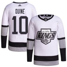 Men's Adidas Los Angeles Kings Alan Quine White 2021/22 Alternate Primegreen Pro Player Jersey - Authentic