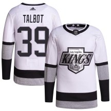 Men's Adidas Los Angeles Kings Cam Talbot White 2021/22 Alternate Primegreen Pro Player Jersey - Authentic