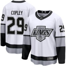 Men's Fanatics Branded Los Angeles Kings Pheonix Copley White Breakaway Alternate Jersey - Premier
