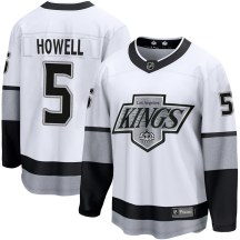 Men's Fanatics Branded Los Angeles Kings Harry Howell White Breakaway Alternate Jersey - Premier