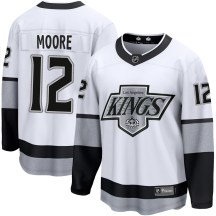 Men's Fanatics Branded Los Angeles Kings Trevor Moore White Breakaway Alternate Jersey - Premier