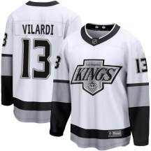Men's Fanatics Branded Los Angeles Kings Gabriel Vilardi White Breakaway Alternate Jersey - Premier