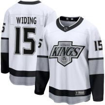Men's Fanatics Branded Los Angeles Kings Juha Widing White Breakaway Alternate Jersey - Premier