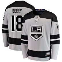 Men's Fanatics Branded Los Angeles Kings Bob Berry Gray Alternate Jersey - Breakaway