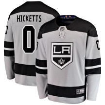 Men's Fanatics Branded Los Angeles Kings Joe Hicketts Gray Alternate Jersey - Breakaway