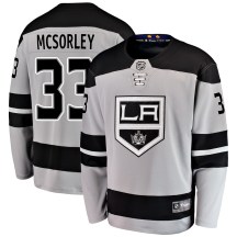 Men's Fanatics Branded Los Angeles Kings Marty Mcsorley Gray Alternate Jersey - Breakaway