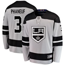 Men's Fanatics Branded Los Angeles Kings Dion Phaneuf Gray Alternate Jersey - Breakaway