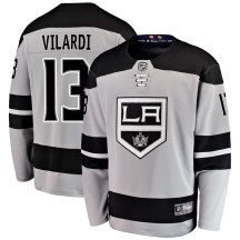 Men's Fanatics Branded Los Angeles Kings Gabriel Vilardi Gray Alternate Jersey - Breakaway