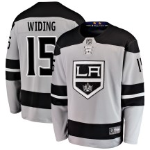 Men's Fanatics Branded Los Angeles Kings Juha Widing Gray Alternate Jersey - Breakaway