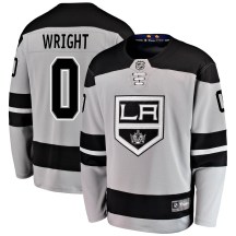 Men's Fanatics Branded Los Angeles Kings Jared Wright Gray Alternate Jersey - Breakaway